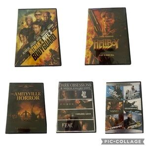 NWT-DVD’S-5 DVD’S- TOTAL OF 13 MOVIES